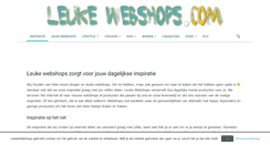 Desktop Screenshot of leukewebshops.com